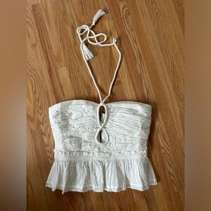 Ulla Johnson Peplum cotton top. Size 2.